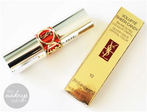 ysl tangy mandarin|YSL Tangy Mandarine (10) Volupte Sheer Candy .